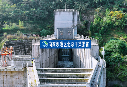 四川省向家坝灌区一期工程正式通水